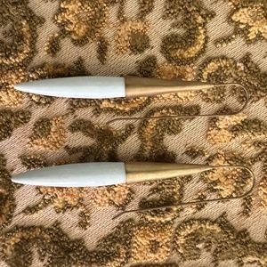 Pale blue Jade earrings